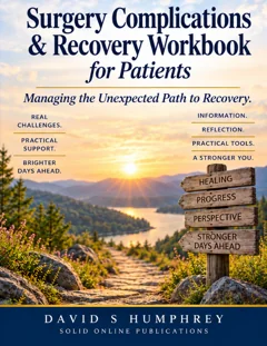 Surgery Complications & Recovery Workbook for Patients book cover